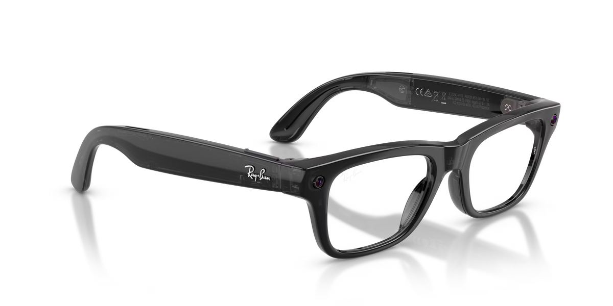 Ray-Ban Meta Blayzer Optics Gen 2 – RW7001 8526 50, in Transparent Black (0RW7001852650)