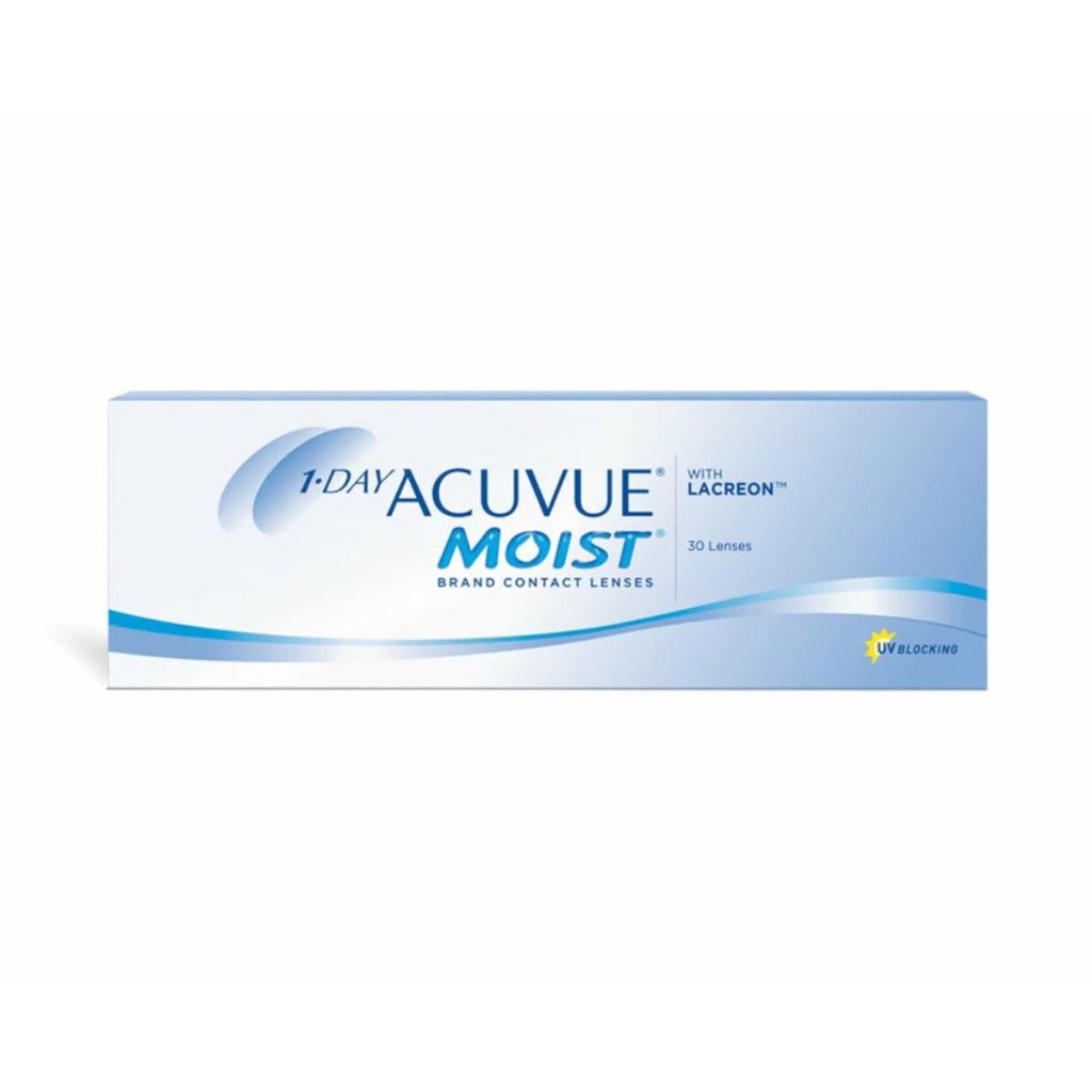 Acuvue Moist 1-Day (30 Lens Pack) with Lacreon - Contact Lens