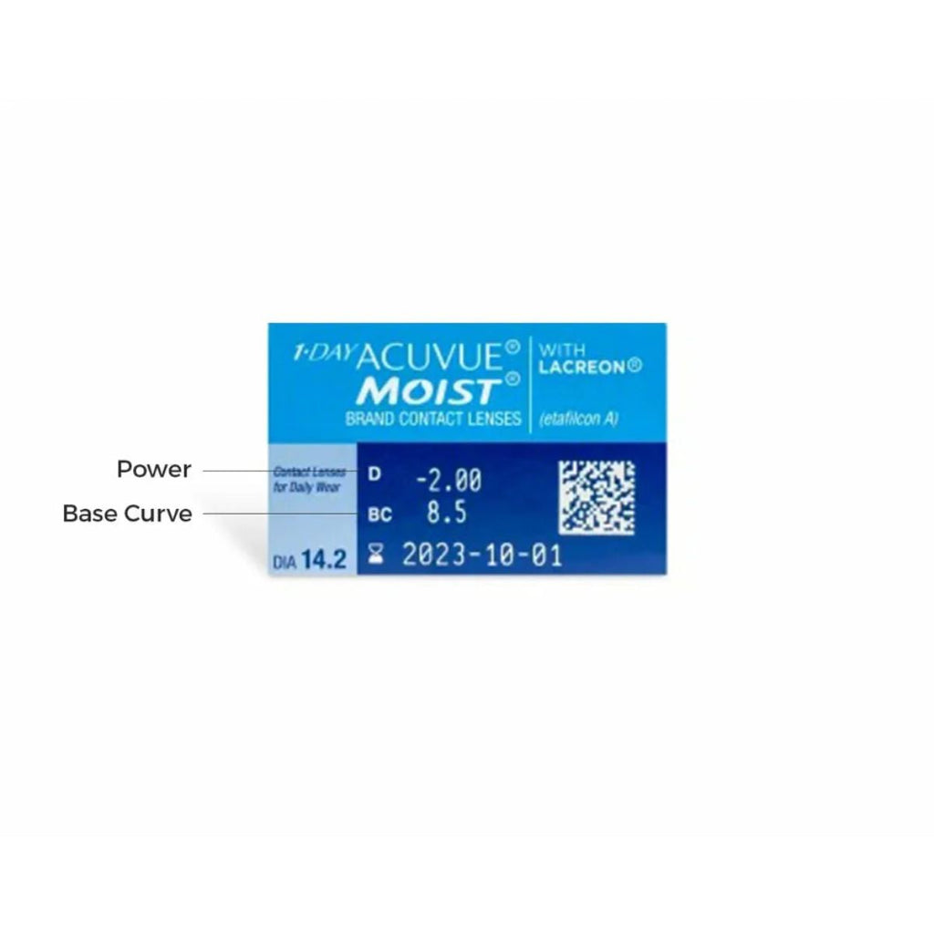 Acuvue Moist 1-Day (30 Lens Pack) with Lacreon - Contact Lens
