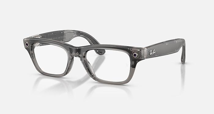 Ray-Ban Meta Blayzer Optics Gen 2 Transparent Ice Grey (0RW7001852950)