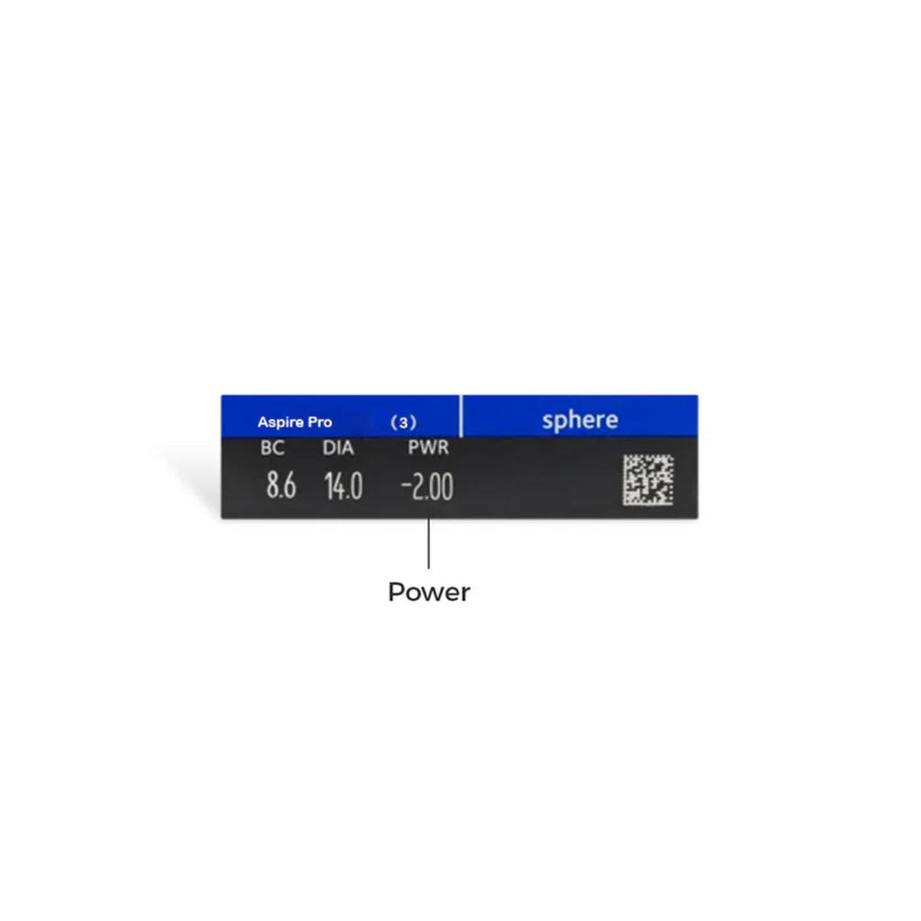 Aspire Pro Monthly Disposable (3 Lens Pack) - Contact Lens