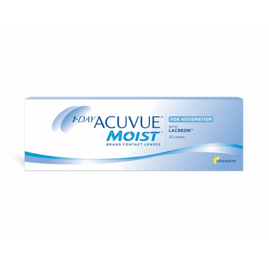 1-Day Acuvue Moist For Astigmatism (30 Lens Pack) - Contact Lens