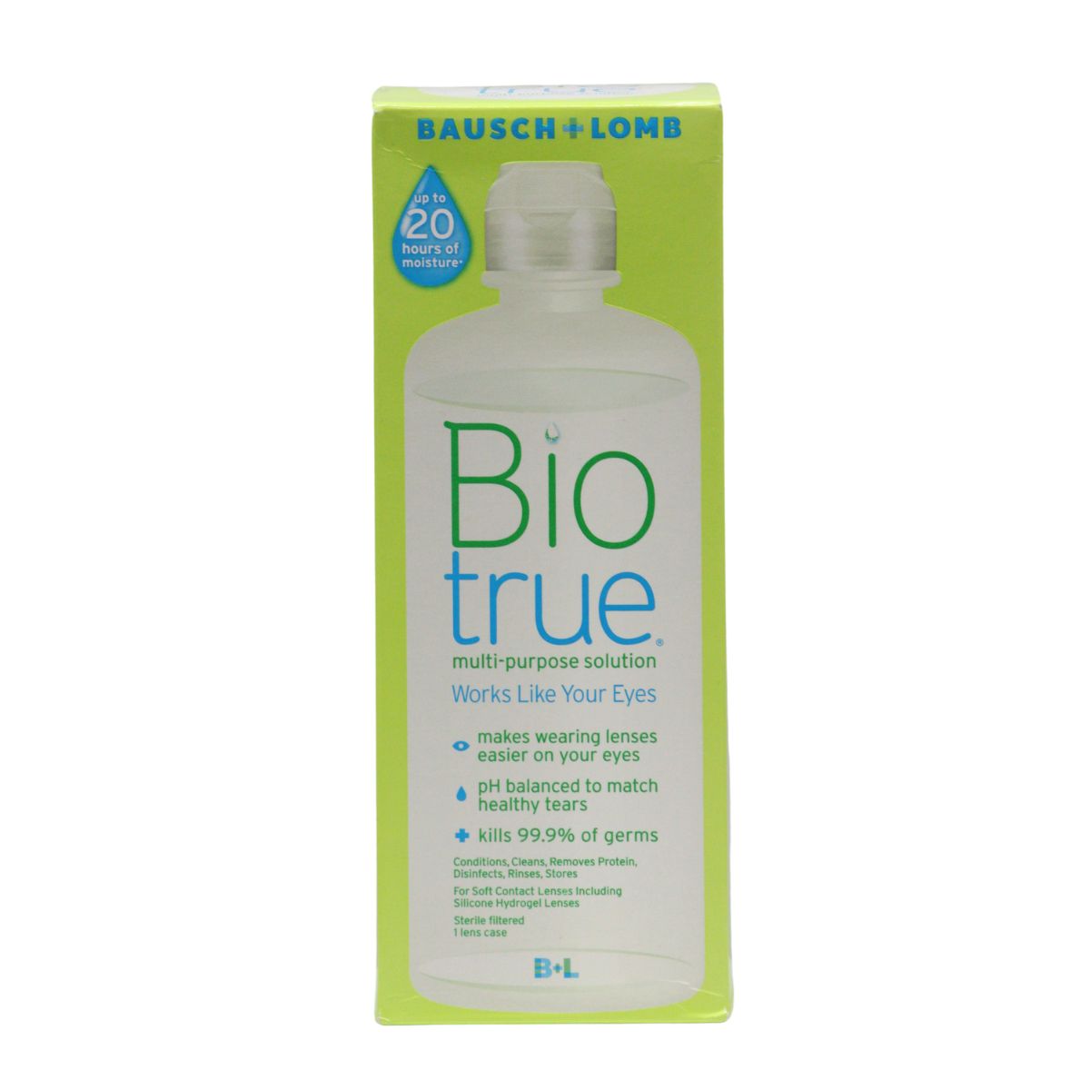 Bausch & Lomb Biotrue Multi-Purpose Contact lens Solution -120ml -Optorium