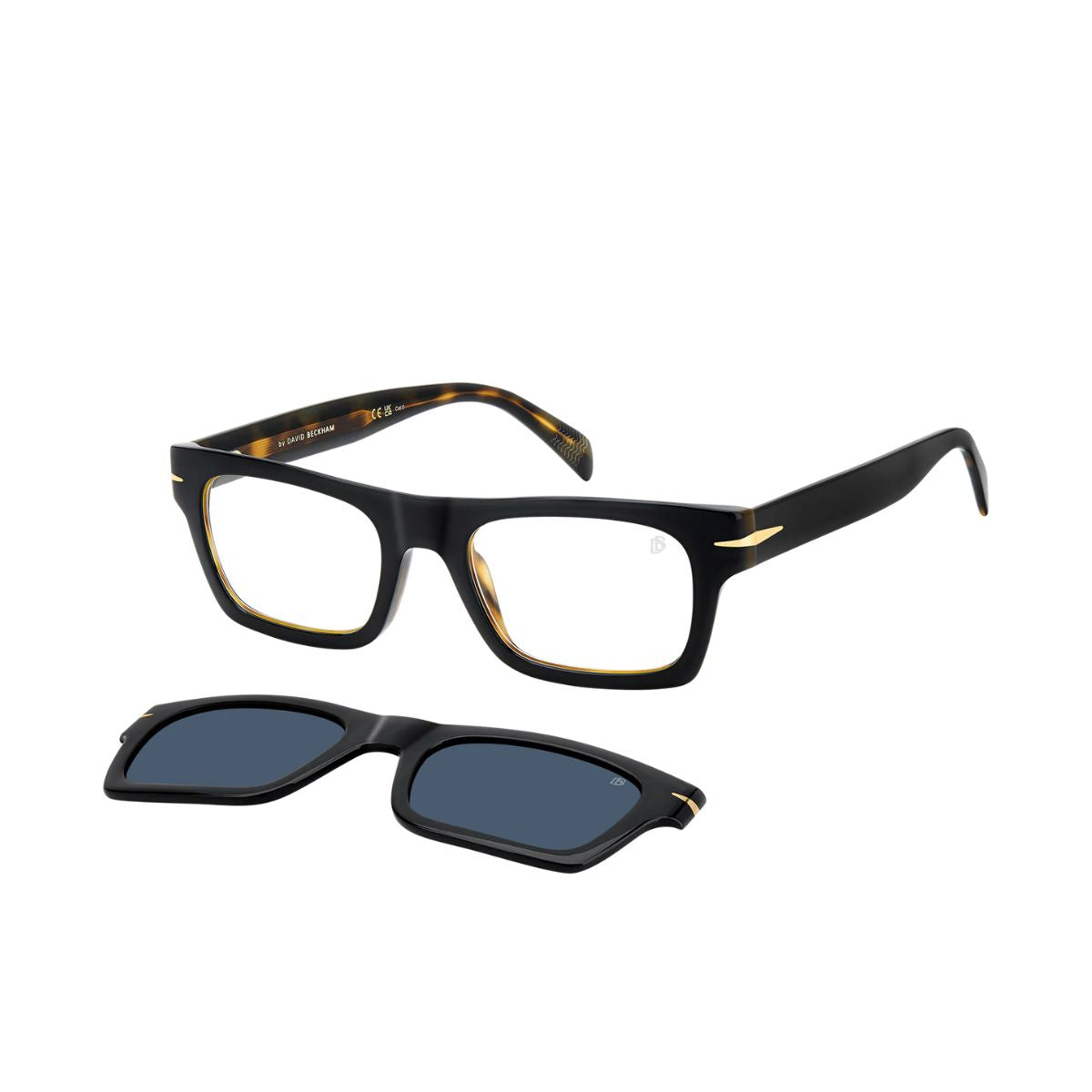 David Beckham Clip-On Sunglass 7129/CS WR799