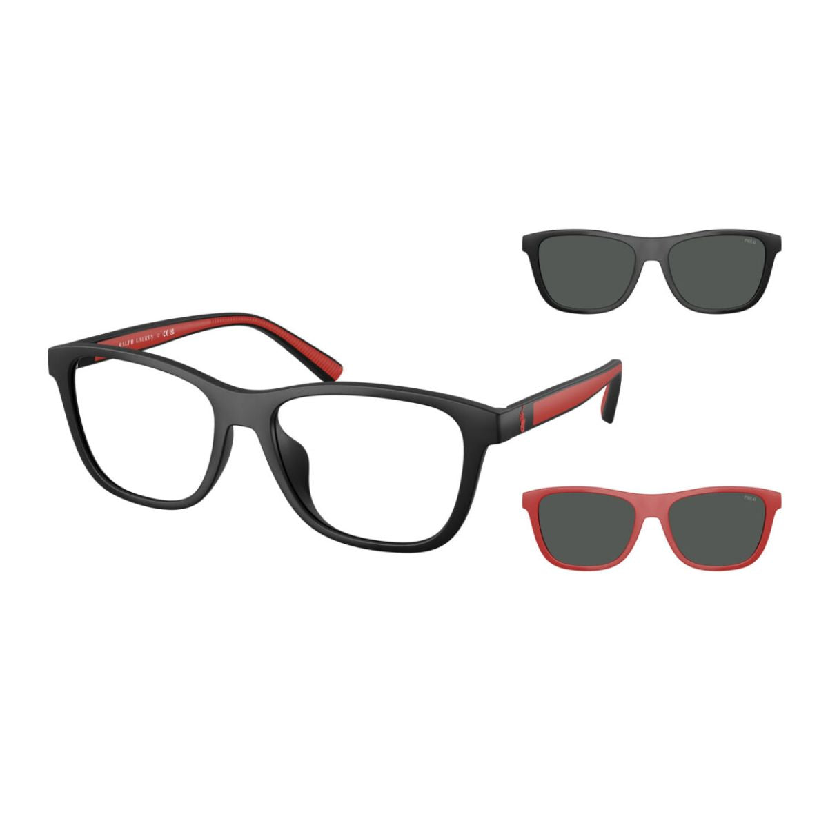 Ralph Lauren Polo Clip-On Sunglass PH4228U 5001/87