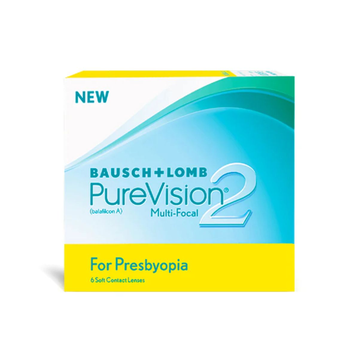 PureVision 2 Monthly Disposable For Presbyopia (6 Lens Pack) - Contact Lens