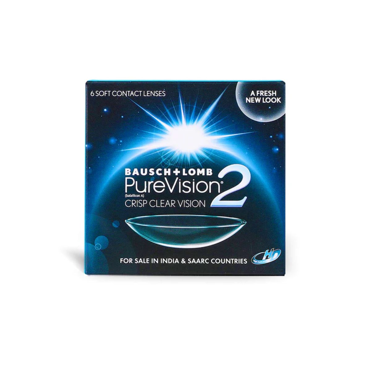 Pure Vision 2 Monthly Disposable (6 Lens Pack) - Contact Lens