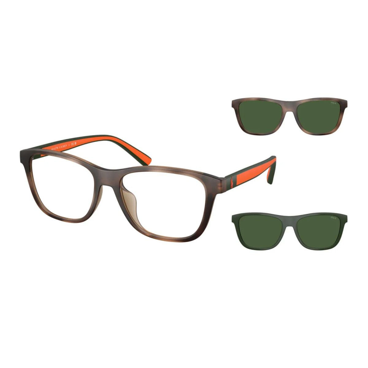 Ralph Lauren Polo Clip-On Sunglass PH4228U 6070/71