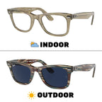 Rayban CHANGE TRANSITIONS Sunglass RB 2140 1387/GG