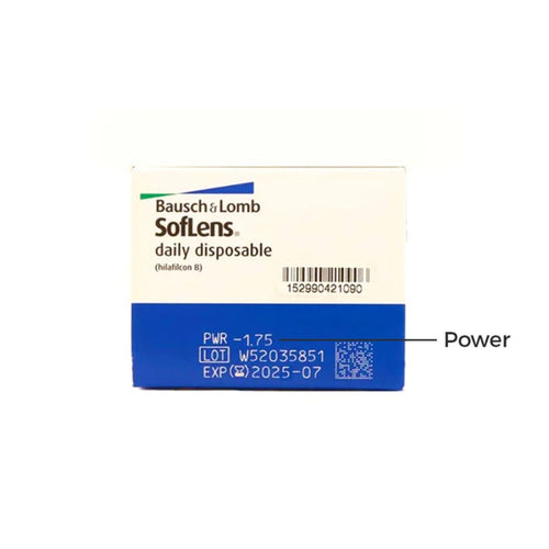 Bausch & Lomb Soflens Daily Disposable (SDD) (30 Lens Pack) - Contact Lens