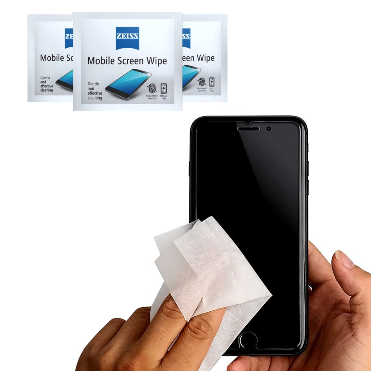 ZEISS Smartphone Wipes – 30 Count (Pack of 1)