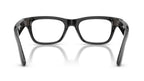 Ray-Ban Meta Blayzer Optics Gen 2  shiny transparent-black rectangular frame (0RW7001852654)